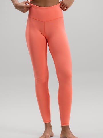 Hey Honey Skinny Leggings 'Cropped' in Orange