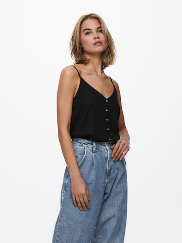 ONLY - Top 'Astrid' en negro: frente