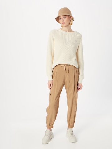 Marella Tapered Cargo Pants 'CASTA' in Beige