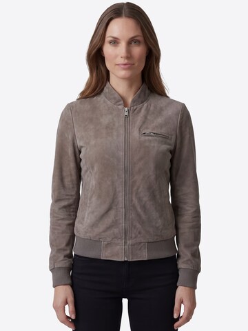 Crone Between-Season Jacket 'HANNA' in Grey: front