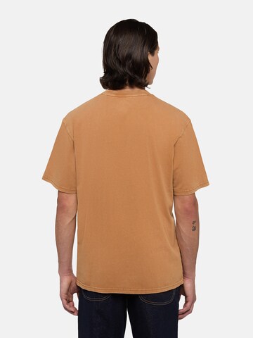 DICKIES Футболка 'PLENTYWOOD' в Коричневый