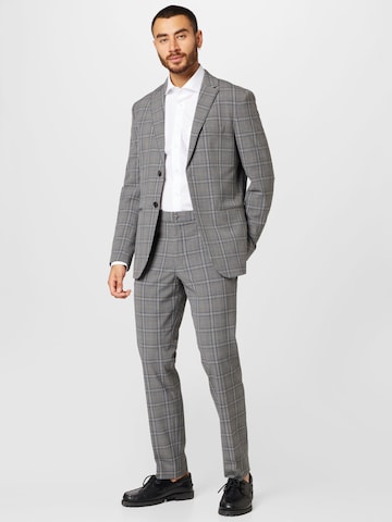 SELECTED HOMME Slim fit Suit 'JOSH' in Grey