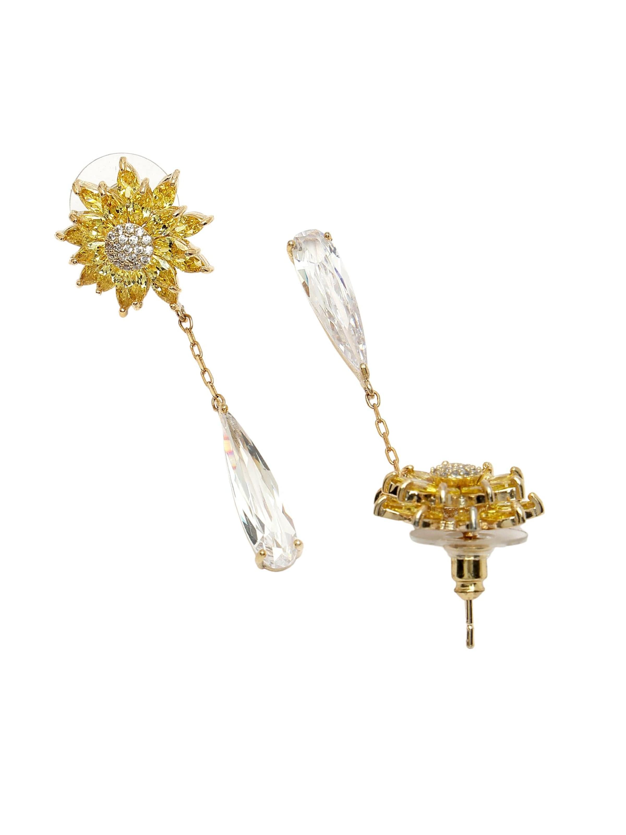 Orecchini 'Tatiana' di AVANT-GARDE PARIS in giallo