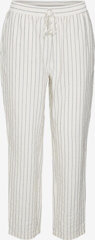 VERO MODA Regular Pants 'JACELYN' in White: front