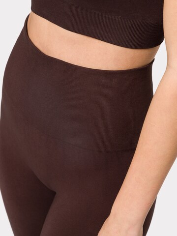 Skinny Leggings 'Sync Leggings' Les Lunes en marron