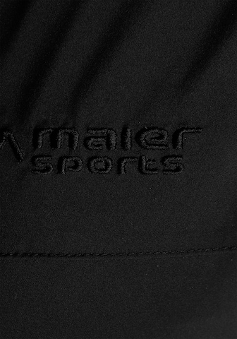 Maier Sports Outdoor Jacket in Black