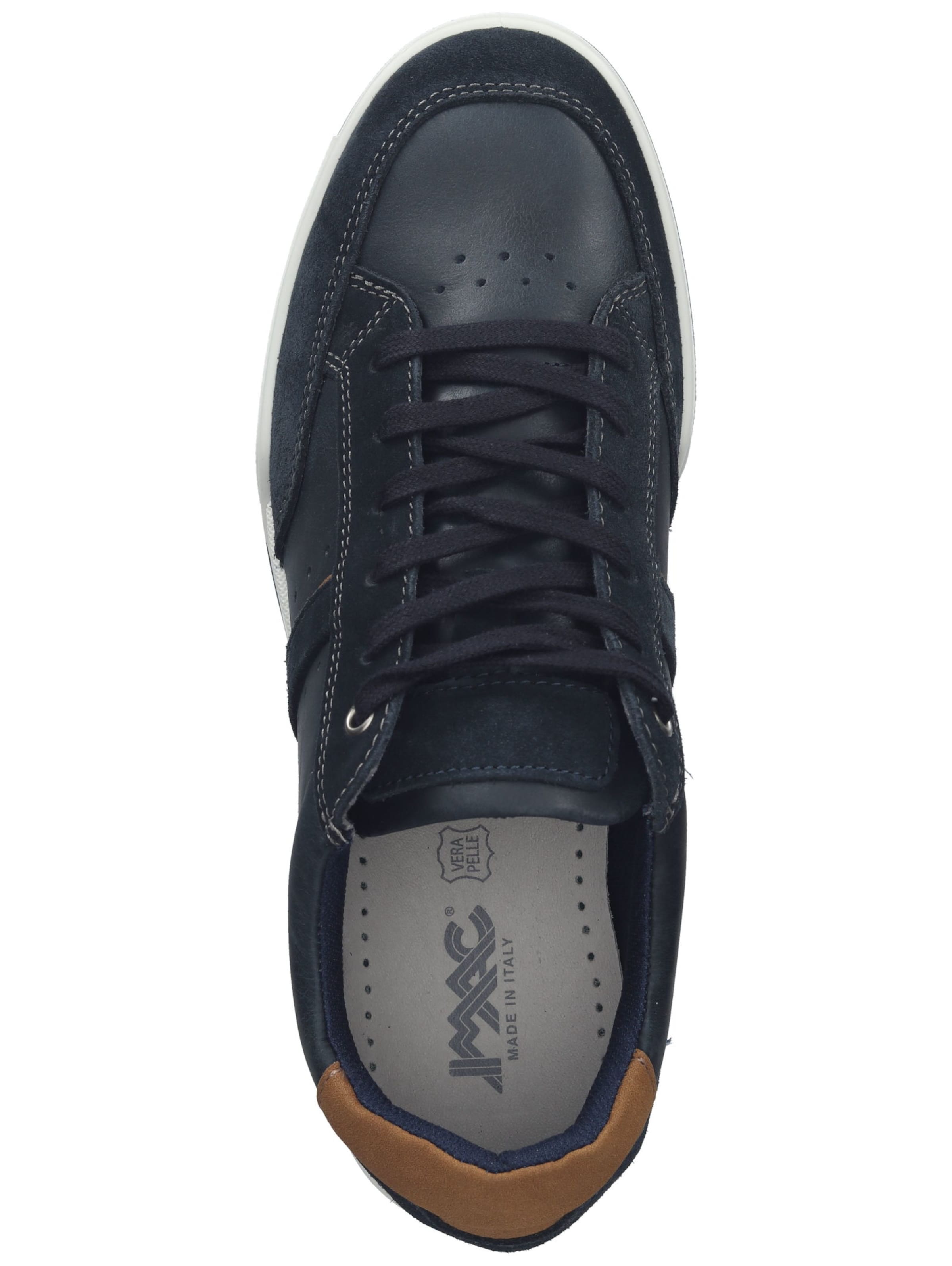 Baskets basses IMAC en bleu