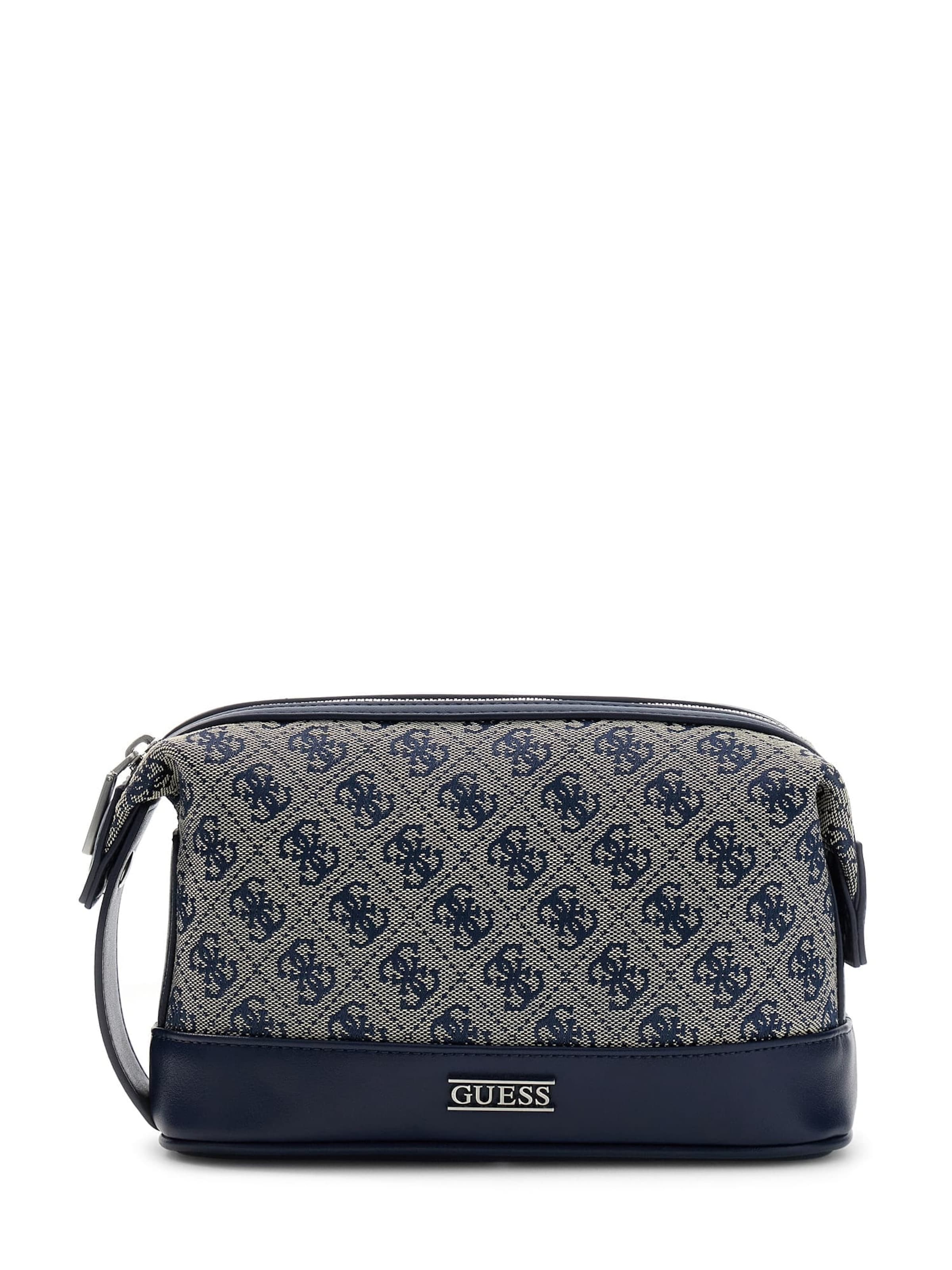 Trousses de toilette GUESS en bleu : devant
