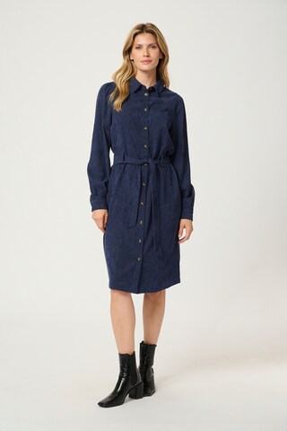 Robe-chemise 'Vera' Kaffe en bleu