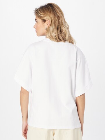 PIECES Koszulka 'NADINE' w kolorze biały