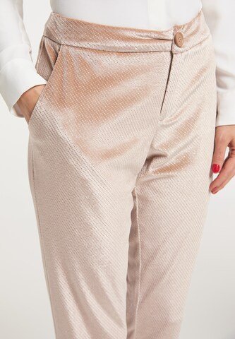 faina Slimfit Hose in Beige