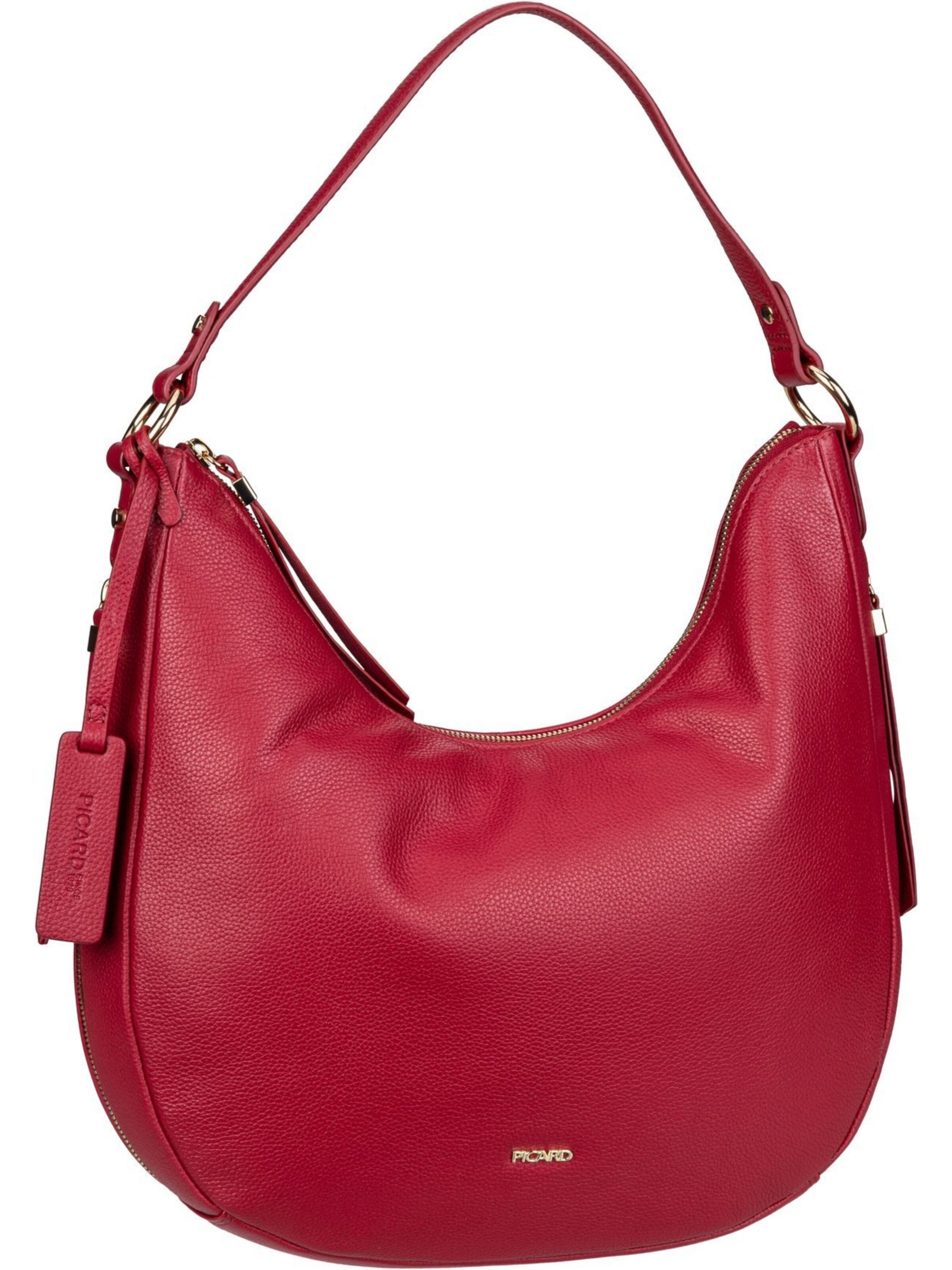 Picard Shoulder bag 'Java' in Red: front