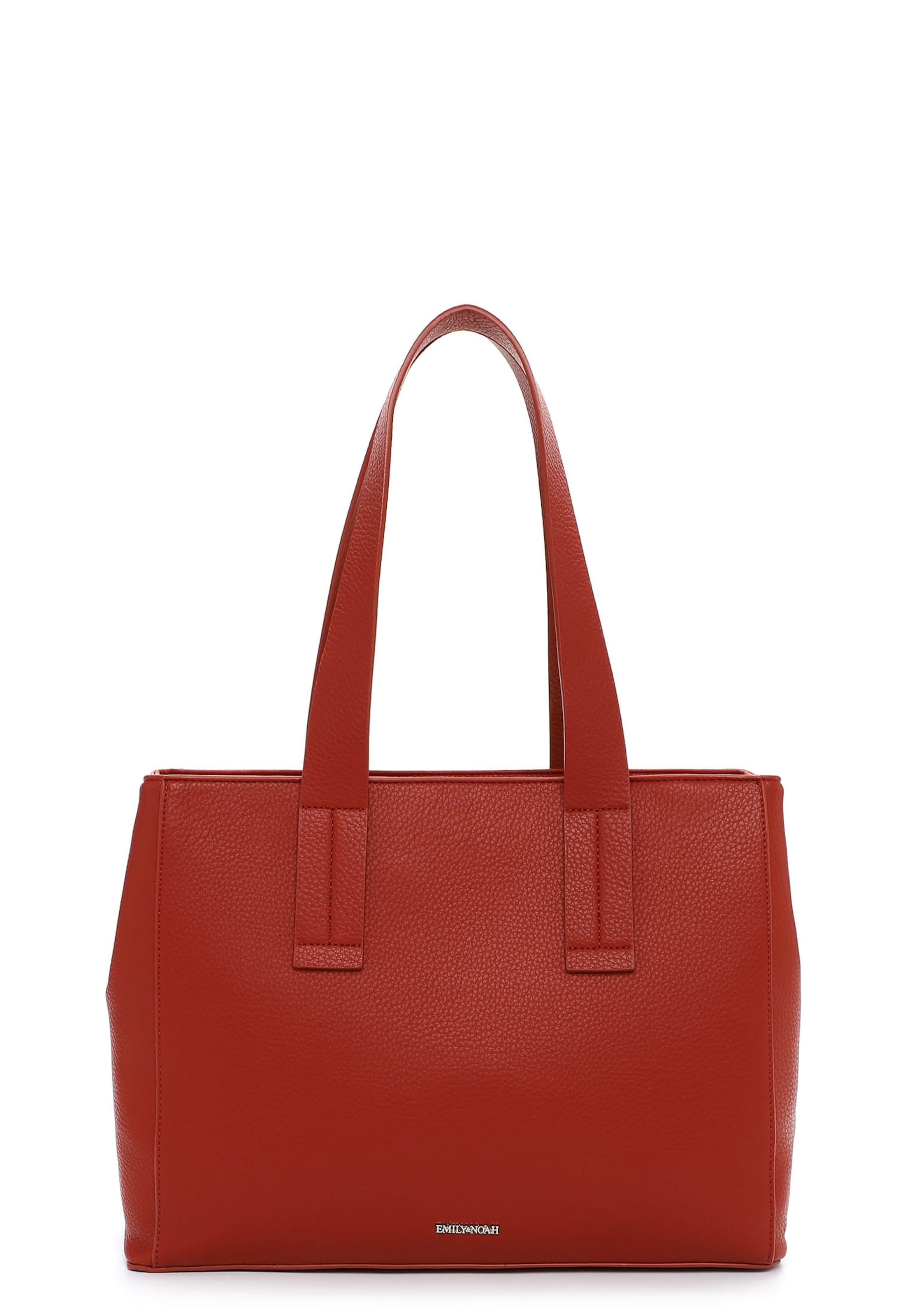 Emily & Noah Shopper in Orange: front