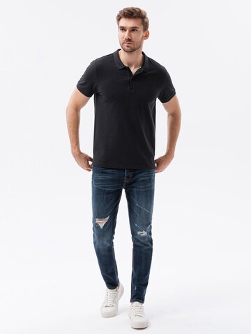 Ombre Shirt 'S1374' in Black