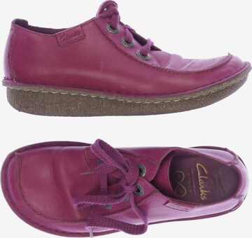 CLARKS Halbschuh 37 in Pink: predná strana