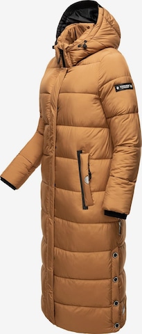 NAVAHOO Winter Coat 'Isalie' in Brown