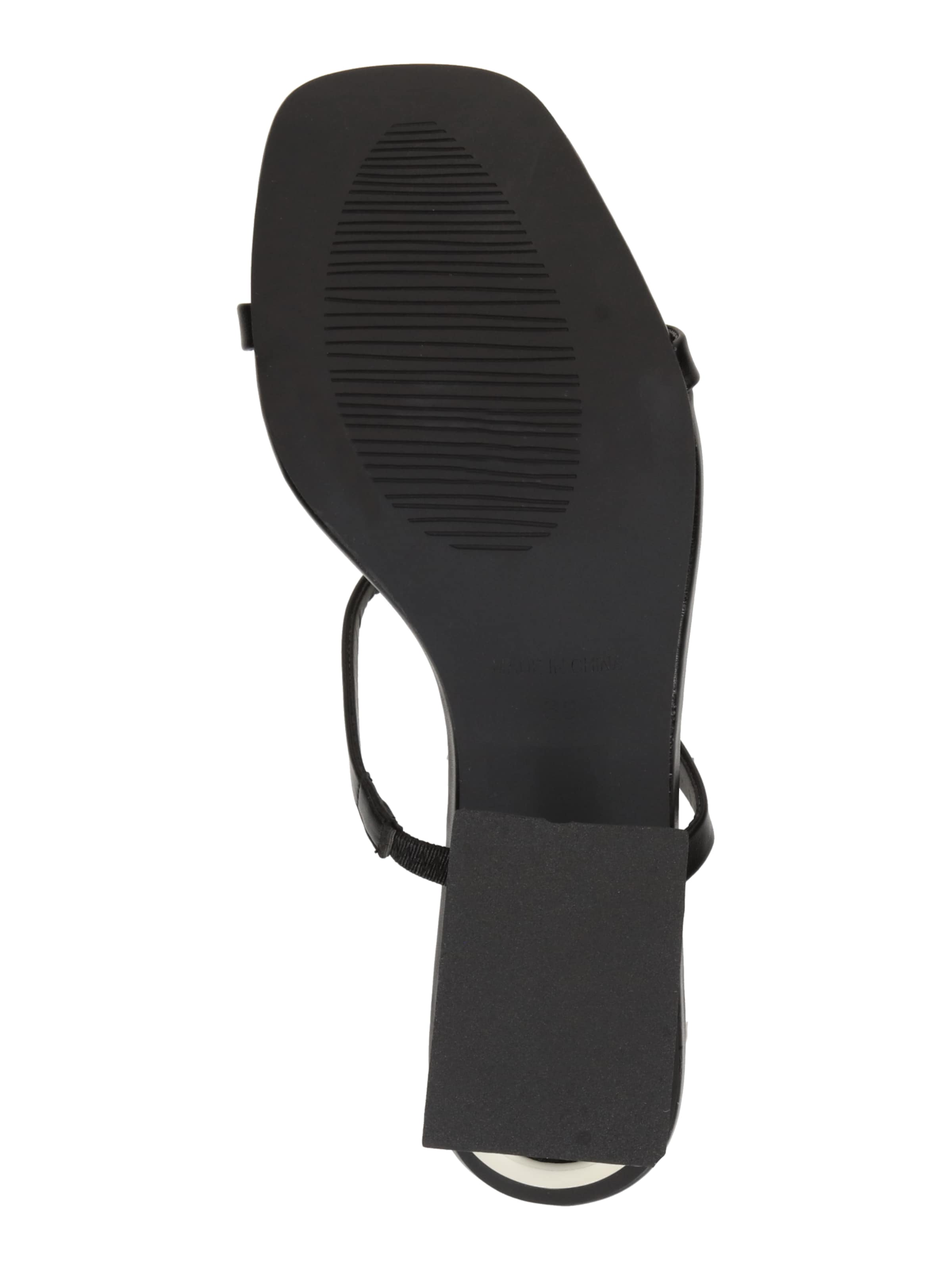 melns Raid Ādas čības 'FREDA'