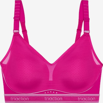 TRIUMPH Sport-BH ' Triaction Cardio Air ' in Pink: Vorderseite