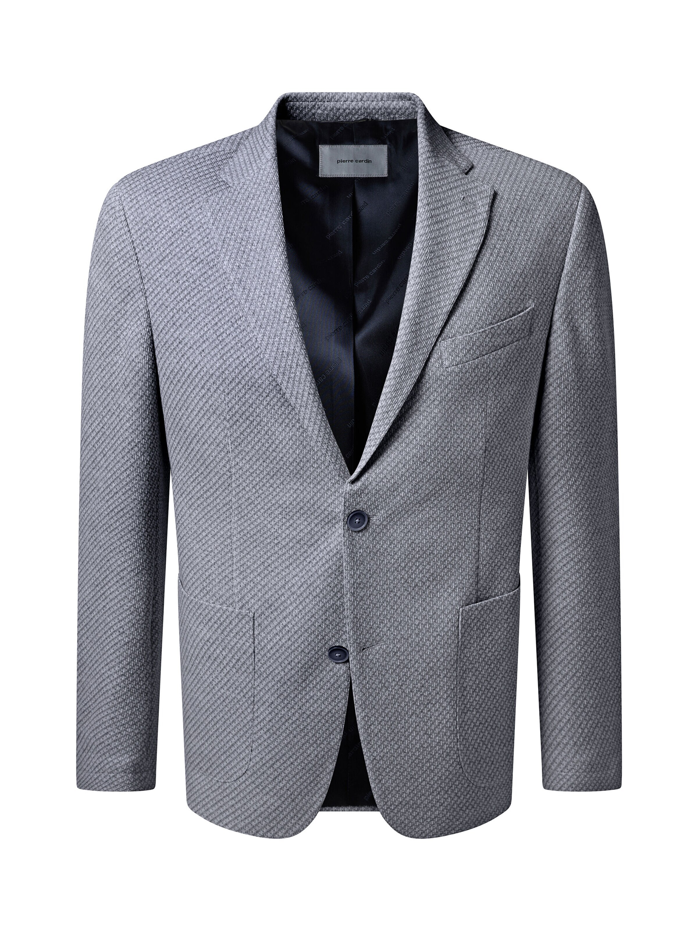 Coupe slim Veste de costume 'Mael' PIERRE CARDIN en bleu : devant
