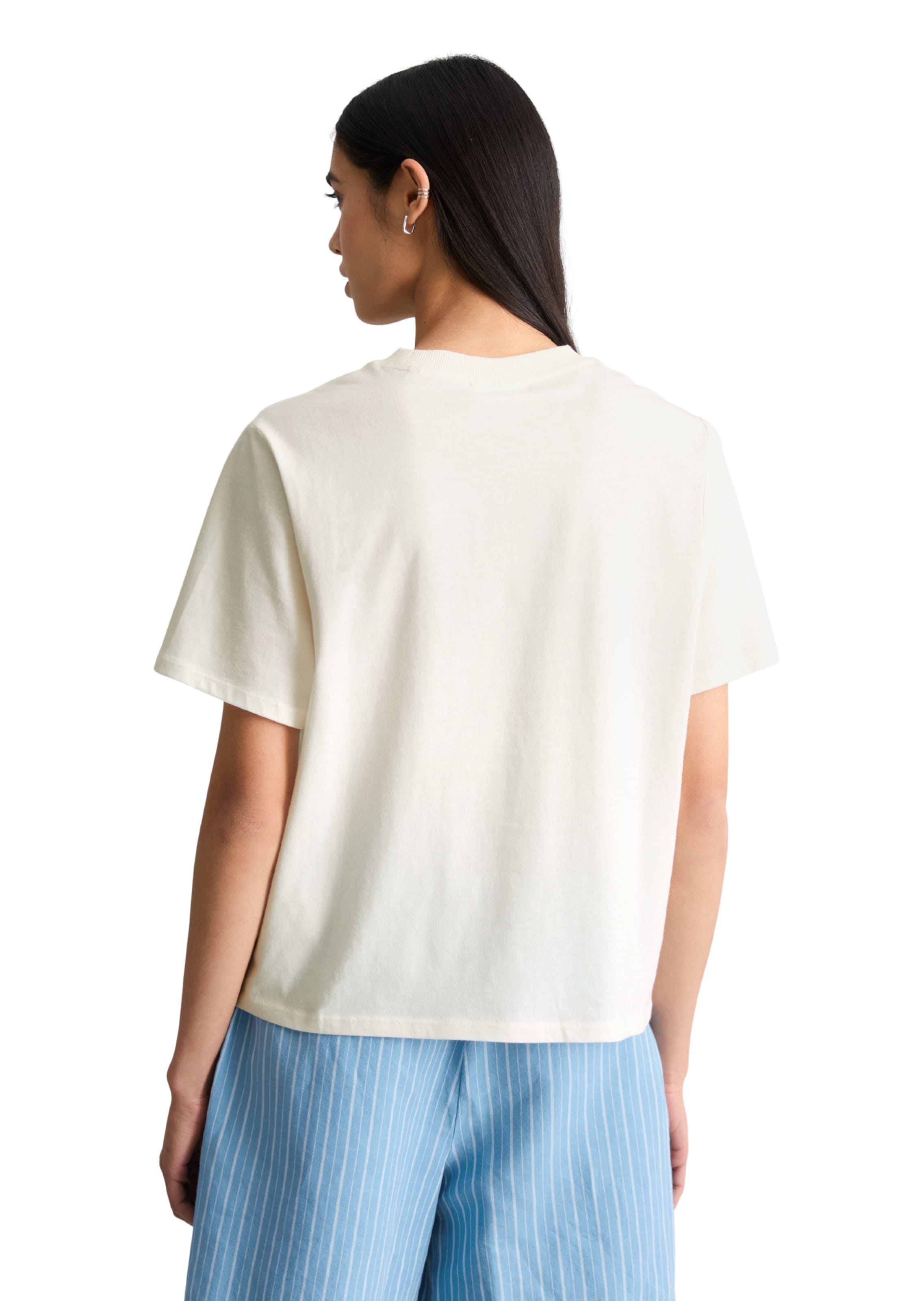 T-shirt Marc O'Polo DENIM en blanc