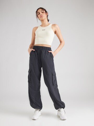 EA7 Emporio Armani - Top 'ESSENTIAL' en blanco