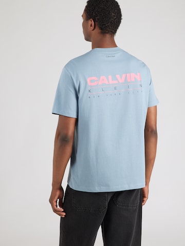 žalia Calvin Klein Jeans Standartinis Marškinėliai '20S CALVIN': priekis