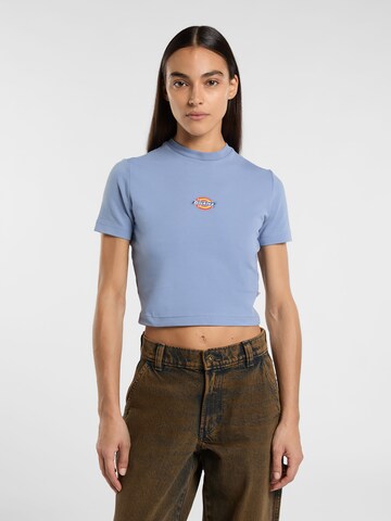DICKIES Футболка 'Maple Valley' в Синий: спереди