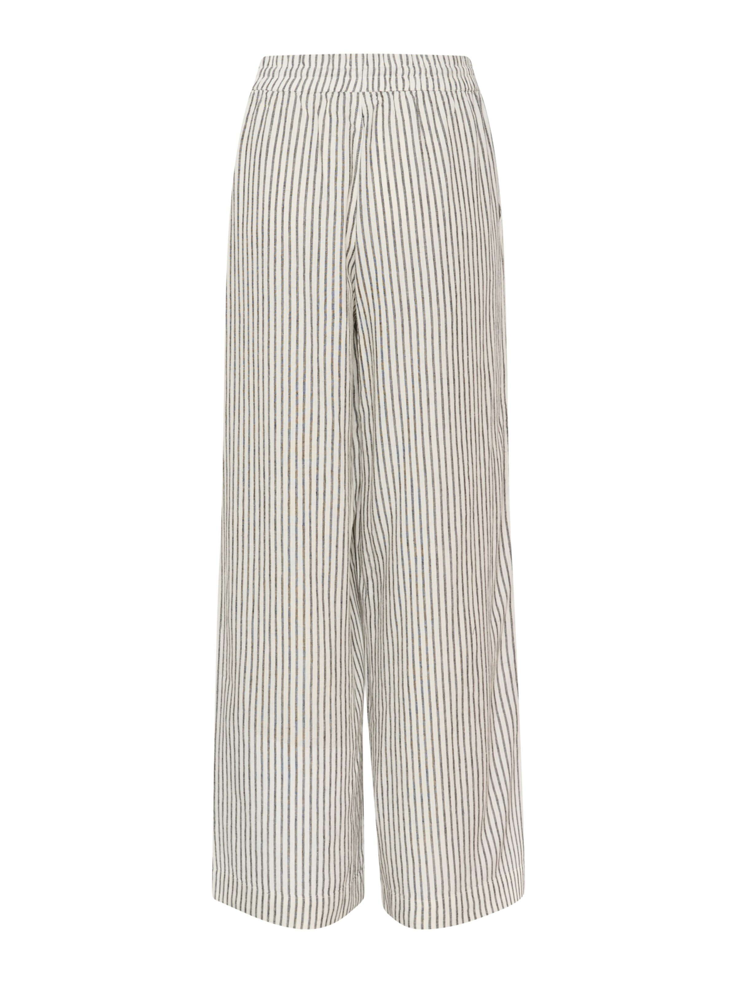 Kaffe Loosefit Παντελόνι 'KAmilia' σε λευκό