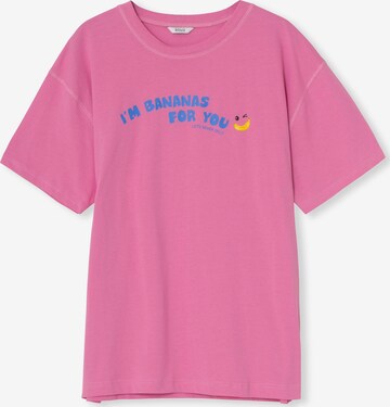 Envii T-shirt i rosa: framsida