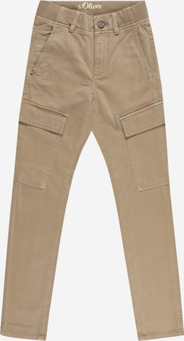 s.Oliver Pants 'SEATTLE' in Brown: front