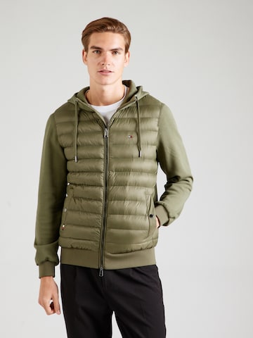 TOMMY HILFIGER Kurtka przejściowa w kolorze zielony: przód