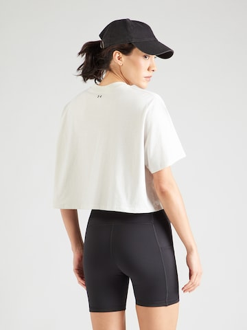 UNDER ARMOUR Λειτουργικό μπλουζάκι σε λευκό