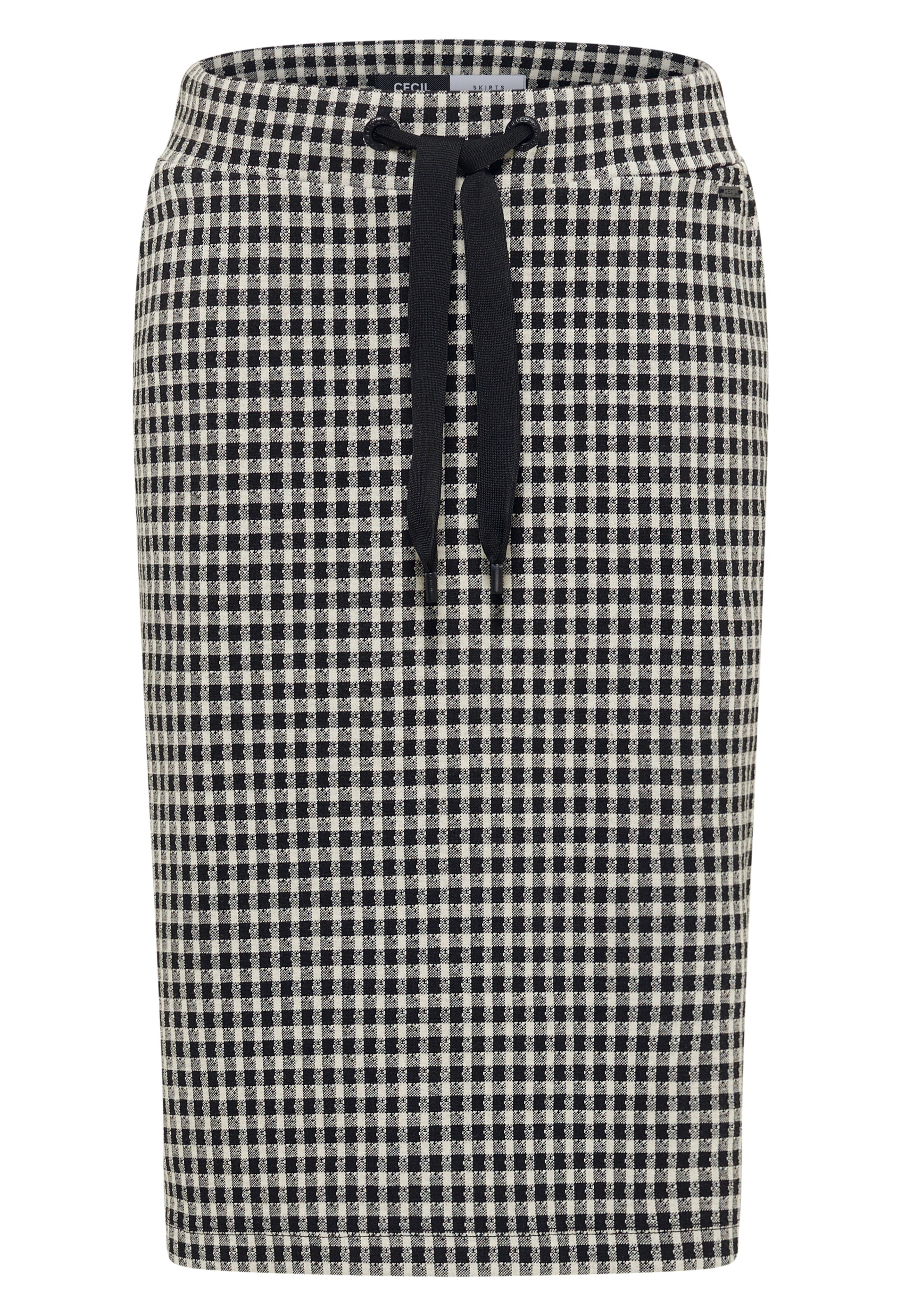 CECIL Rock in schwarz / weiß, Produktansicht