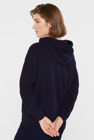 SENSES.THE LABEL Zip-Up Hoodie in Blue