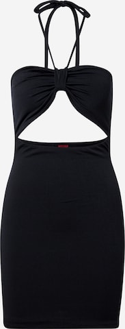 Rochie de la Misspap pe negru: față