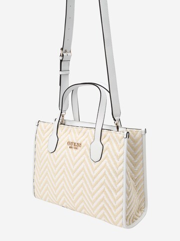 GUESS - Bolso de mano 'SILVANA 2' en blanco