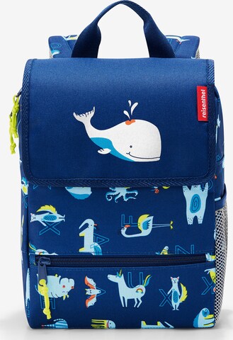 REISENTHEL Backpack in Blue: front