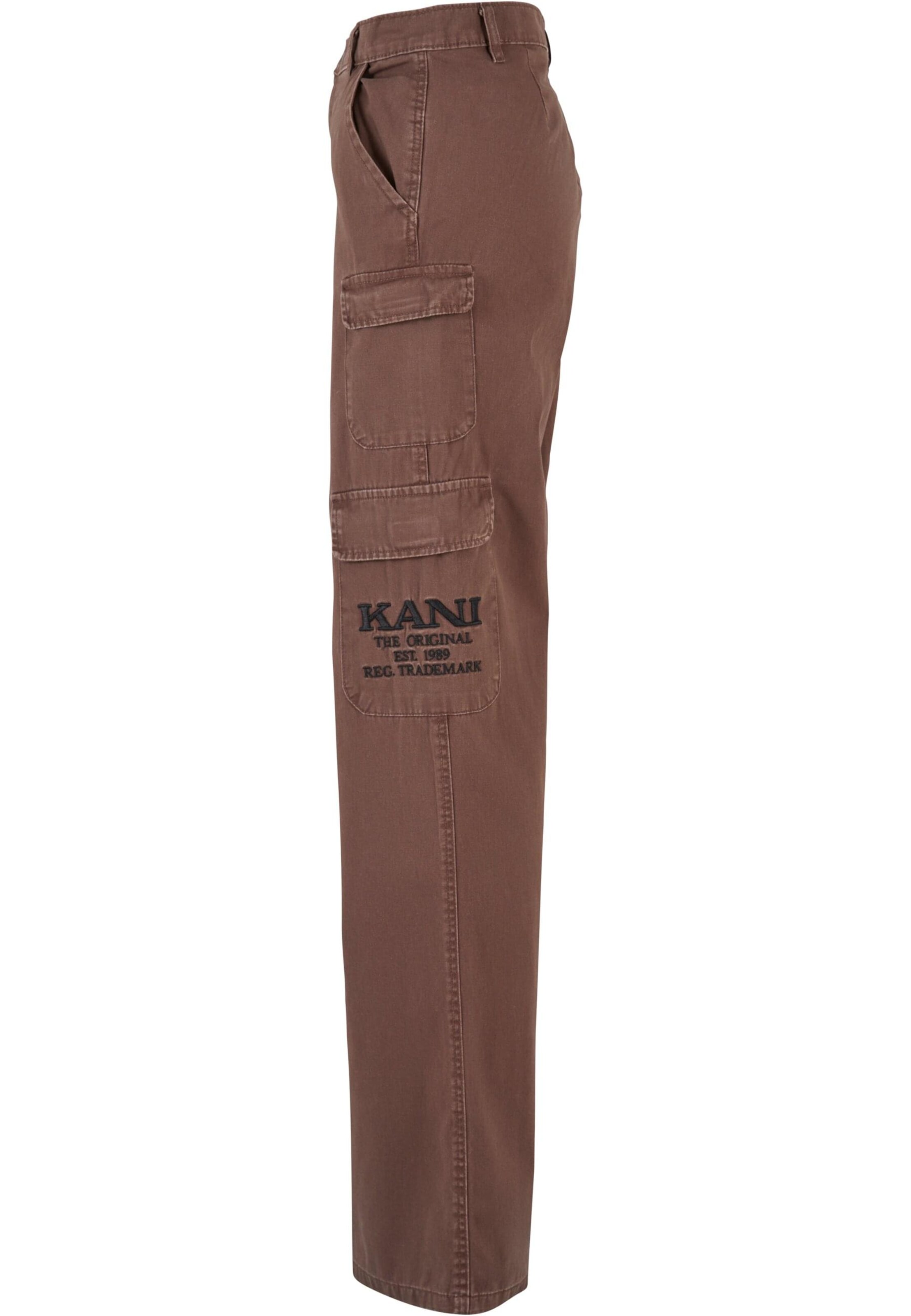 Karl Kani Loosefit Gargohousut värissä ruskea