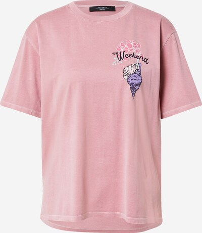 Weekend Max Mara Shirt 'PALMI' in de kleur Gemengde kleuren / Pink, Productweergave