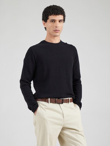 Pull-over 'Pep' Kronstadt en noir : devant