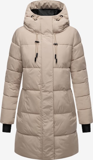 MARIKOO Mantel 'Kaituu XVI' in XS in beige, Produktansicht