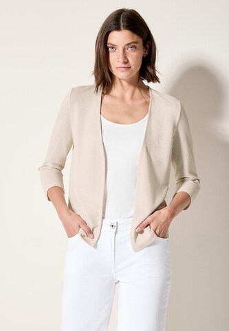 CECIL Strickjacke in Beige: Vorderseite