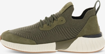 Boggi Milano - Zapatillas sin cordones en verde: frente