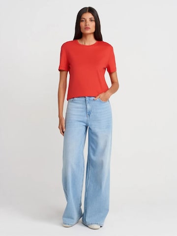 T-shirt 'T-Shirts' Dilvin en rouge