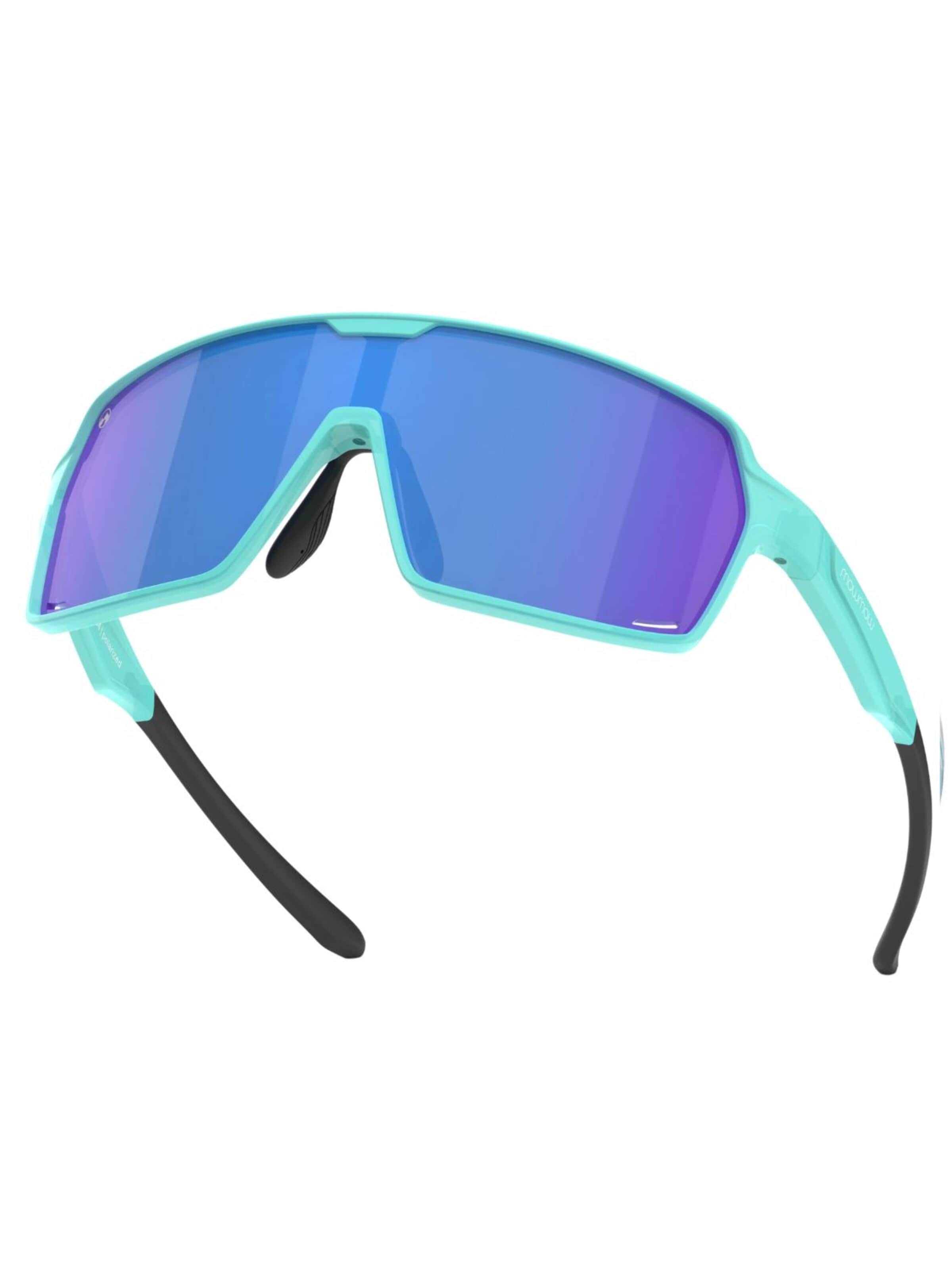 Lunettes de soleil sport 'MowMow Titan Sunglasses - Sports Glasses - Cycling Glasses - Men - Women' Mowmow en bleu : devant