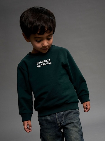 NAME IT - Sudadera en verde: frente