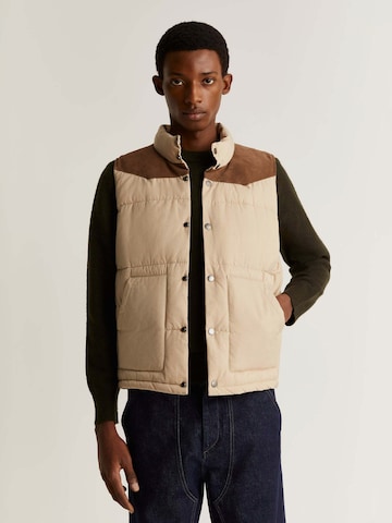 Gilet Scalpers en beige : devant