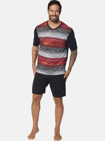 Jan Vanderstorm Pajama short 'Audun' in Black: front