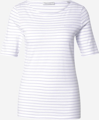 Marc O'Polo T-Shirt in lavendel / weiß, Produktansicht