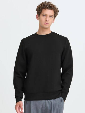 Casual Friday Sweatshirt 'Sebastian' in Black